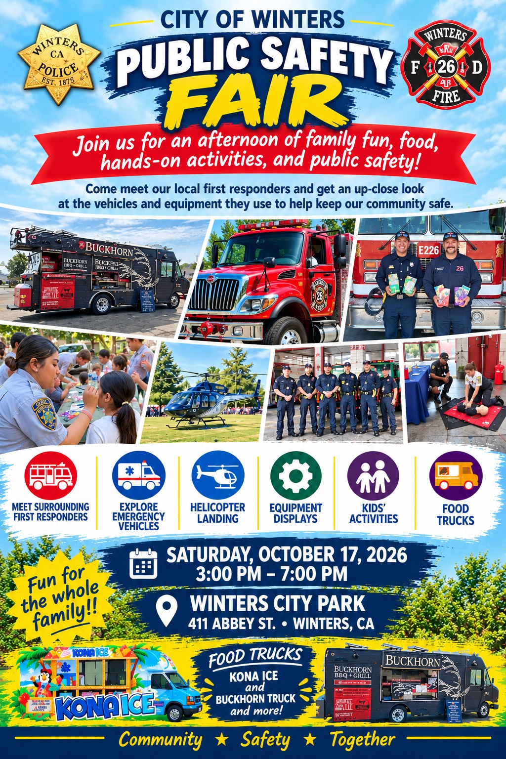 City of Winters Public Safety Fair