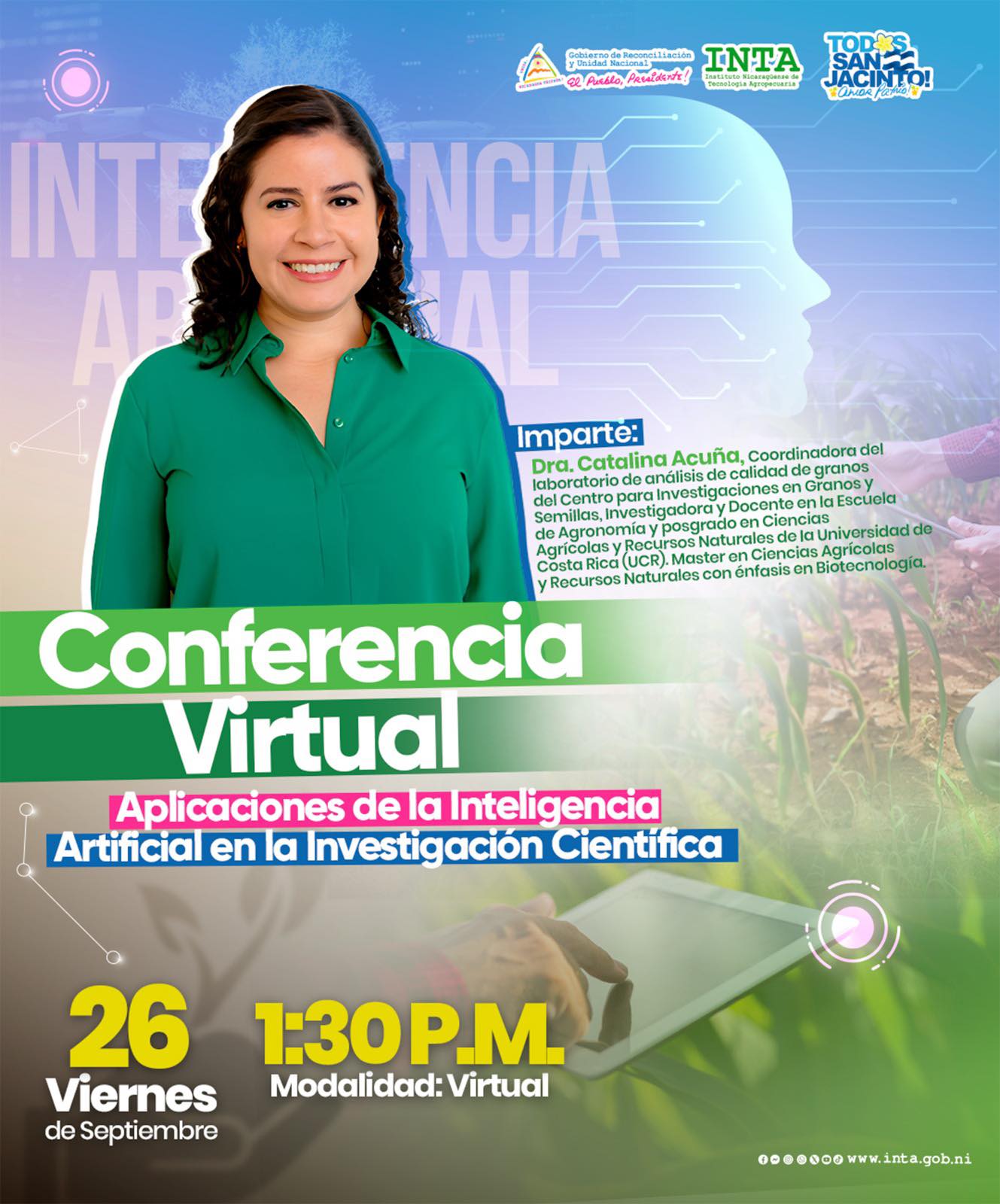 INTA - INVITACIÓN ABIERTA ‼️ El Instituto Nicaragüense de Tecnología ...
