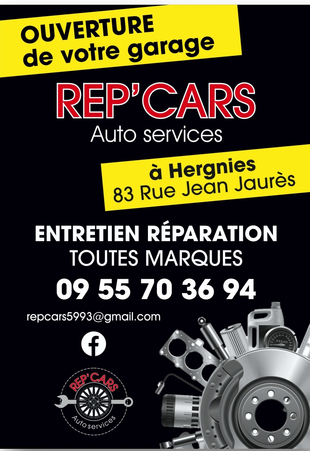 Garage rep'cars Hergnies | Hergnies
