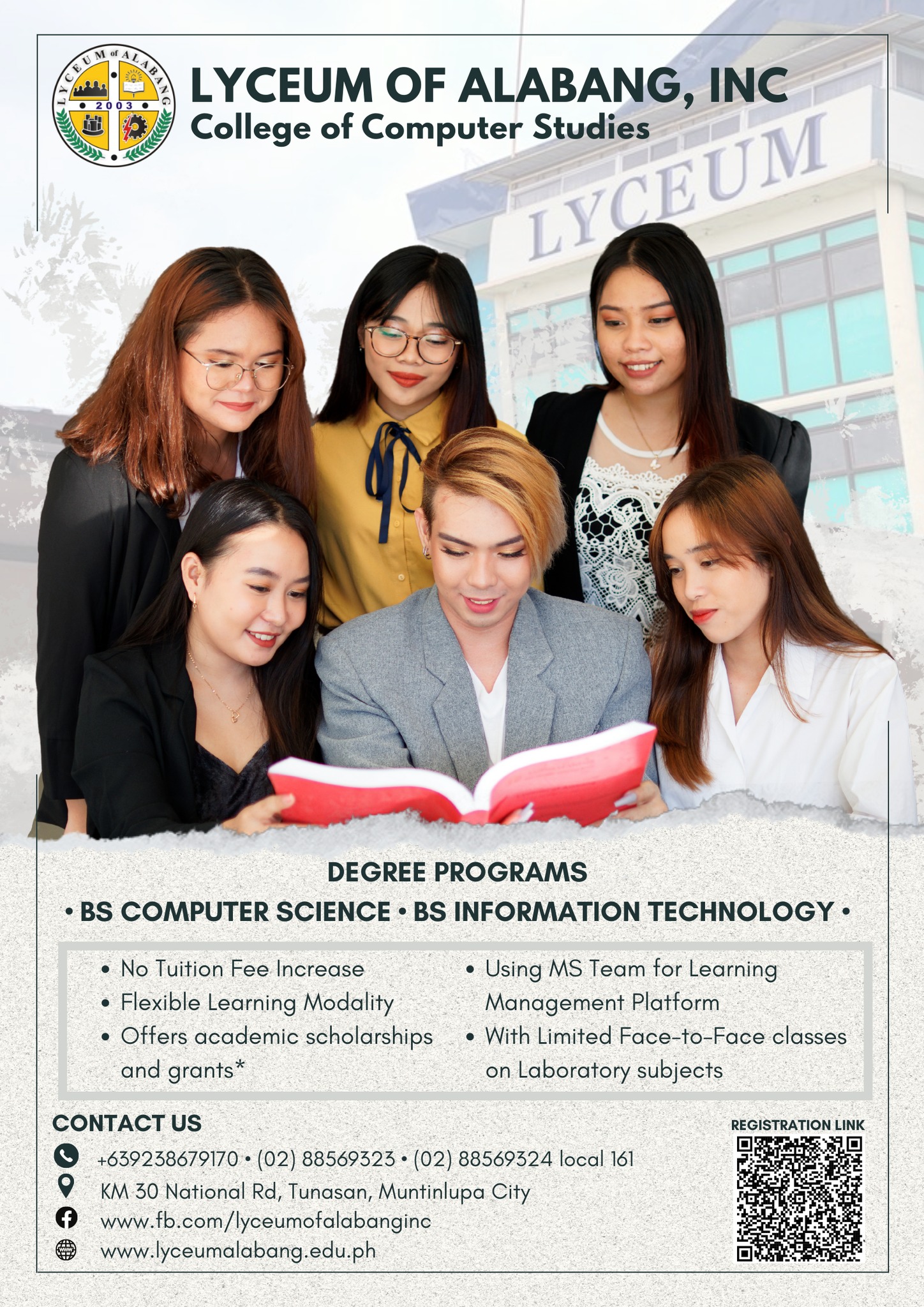 College of Computer Studies - Lyceum of Alabang, Inc - Home