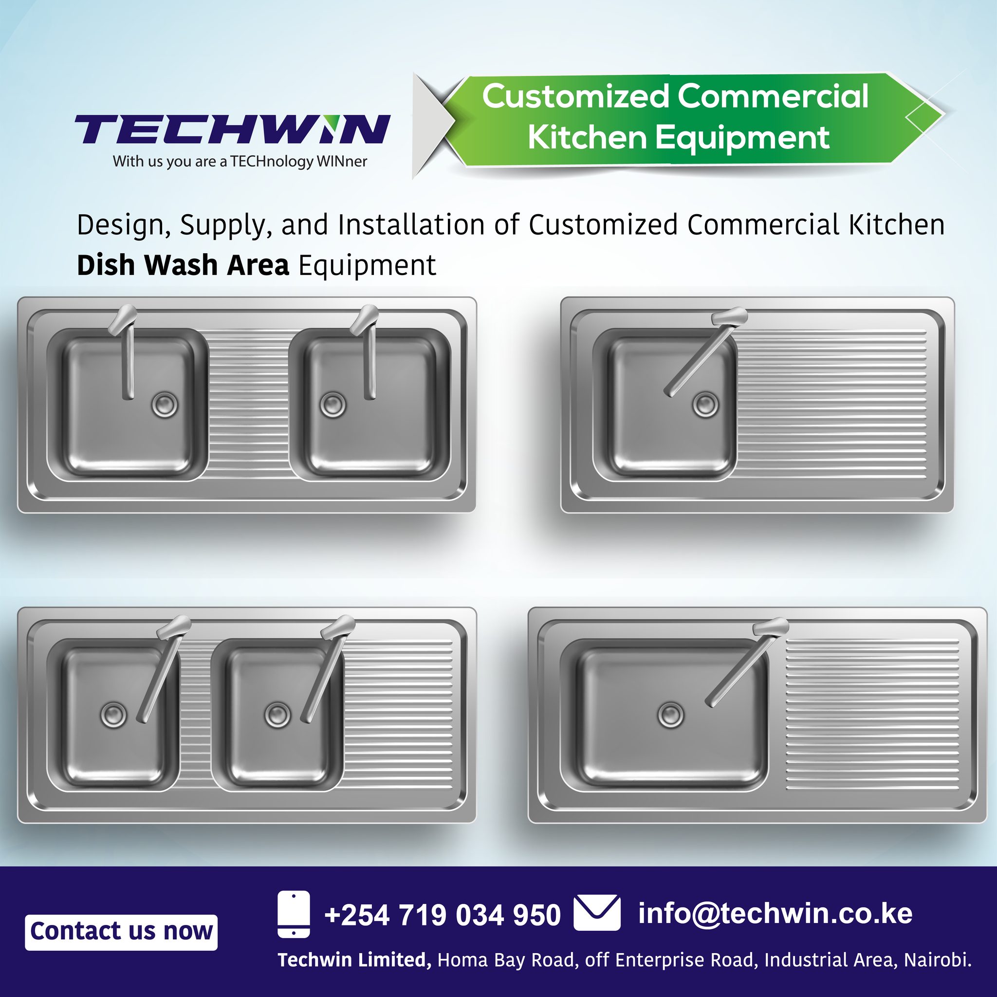 Techwin Limited - 𝐔𝐩𝐠𝐫𝐚𝐝𝐞 𝐘𝐨𝐮𝐫 𝐂𝐨𝐦𝐦𝐞𝐫𝐜𝐢𝐚𝐥 𝐊𝐢𝐭𝐜𝐡𝐞𝐧 𝐰𝐢𝐭𝐡... | Facebook
