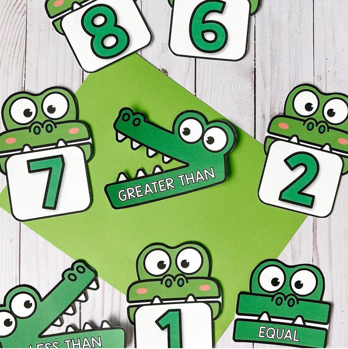 💕🐊 Lovvvve this fun math gator... - Rainbow Sprinkle Studio