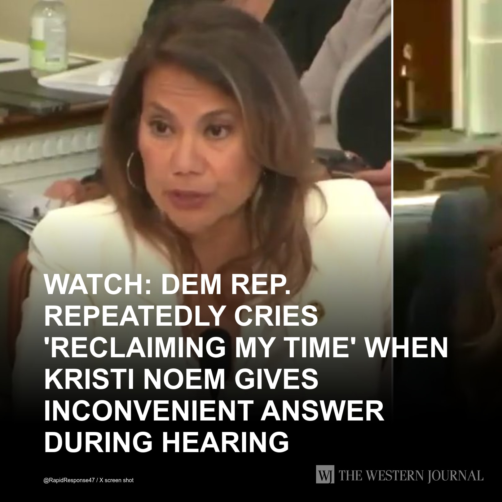 Watch: Dem Rep. Repeatedly Cries... - Thoughtful Women by WJ | Facebook