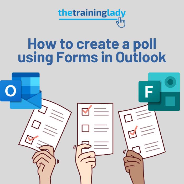 The Training Lady - 📊 Make Your Emails More Interactive with Polls in ...