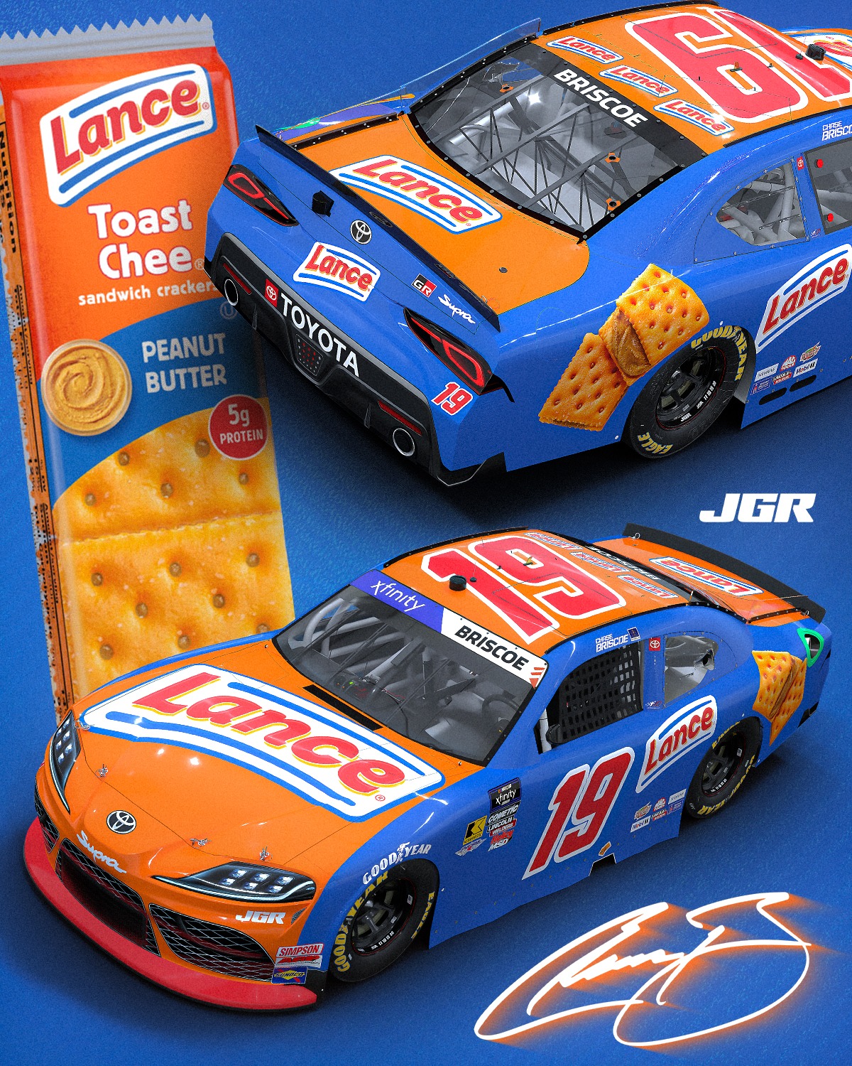 Our new Lance Snacks car gives ‘fueling... - Joe Gibbs Racing | Facebook
