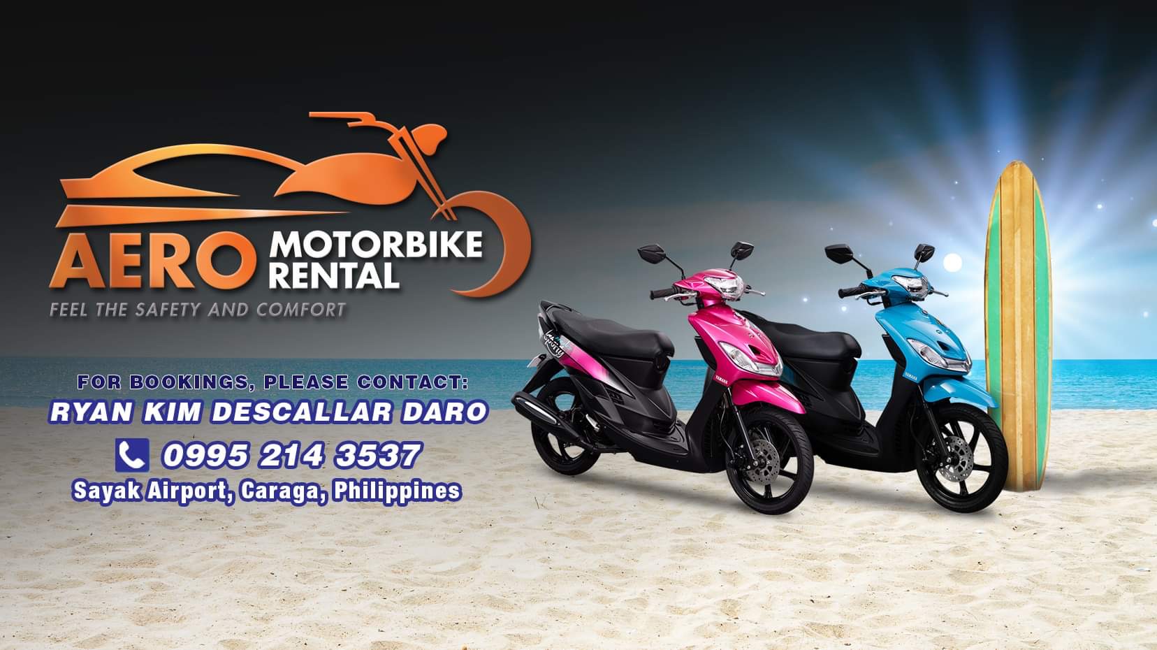 Aero Motorbike Rental Siargao Island | Dapa