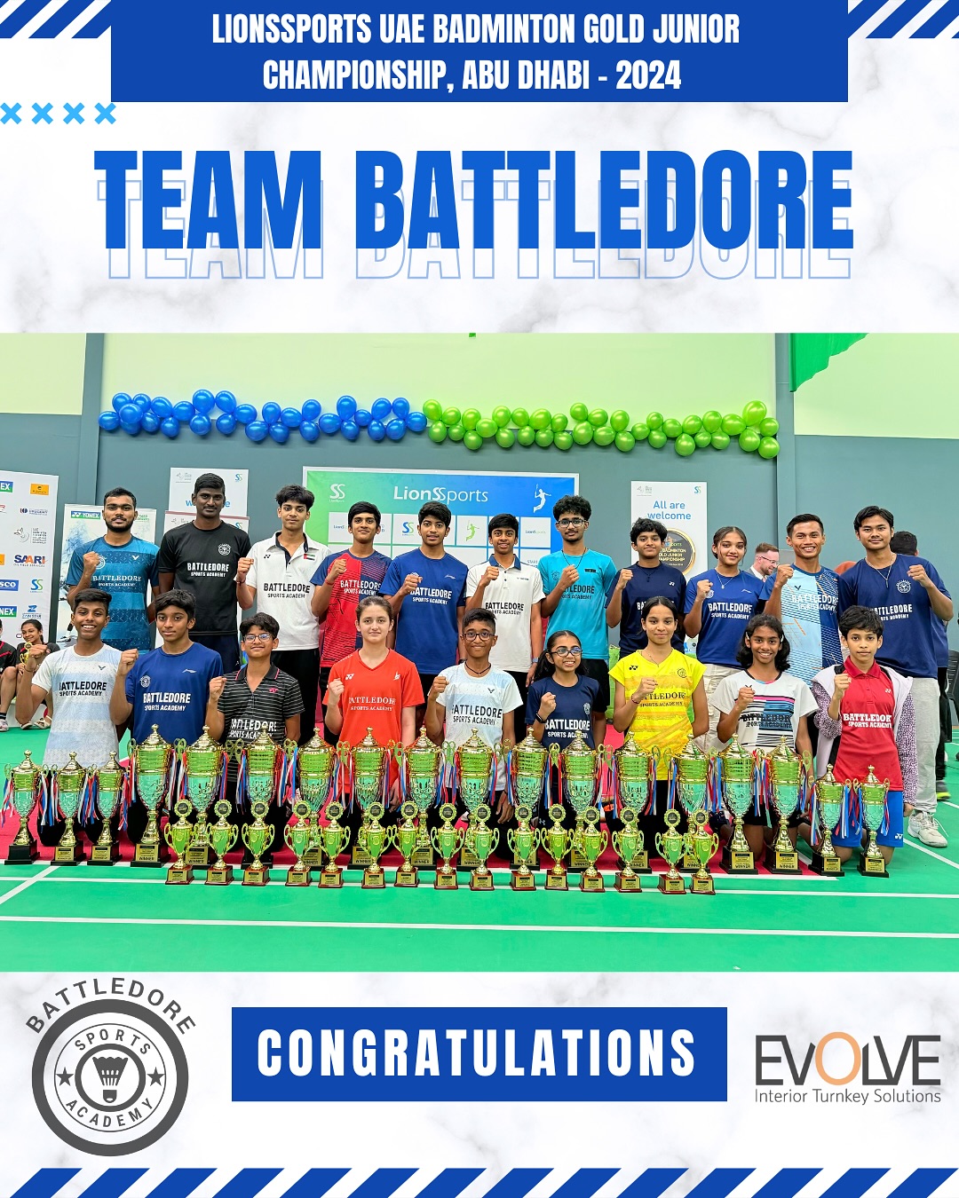 Congratulations to all our... - Battledore Sports Academy