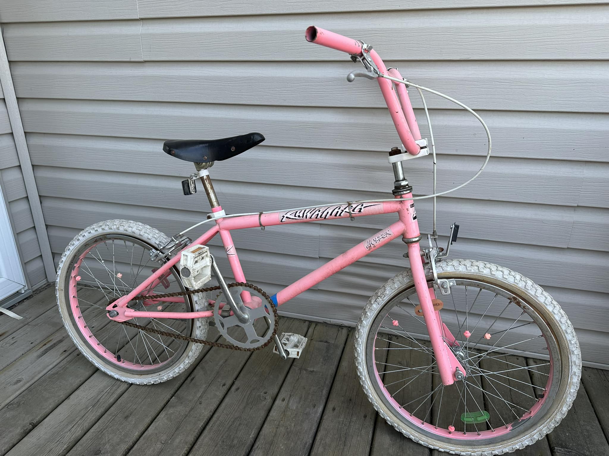 Ok, here is my bike check. 1989 Kuwahara Hopper mostly original 