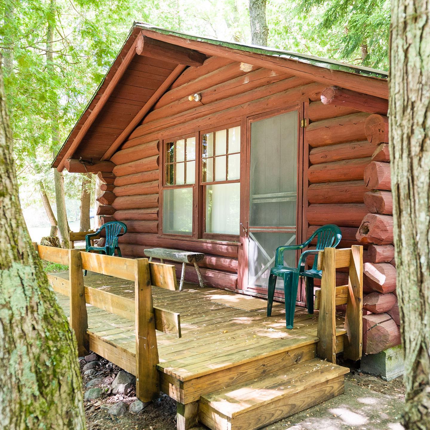 The Kolme (No. 3) cabin sleeps four... - Manninen’s Cabins