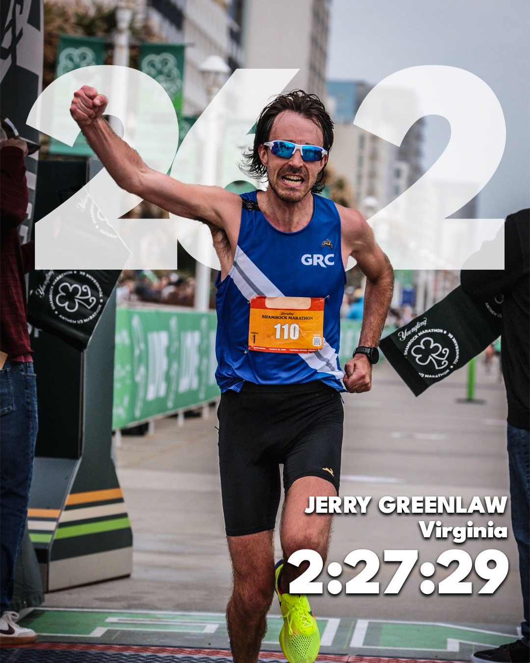 Yuengling Shamrock Marathon Weekend - Congratulations to Jerry on his ...