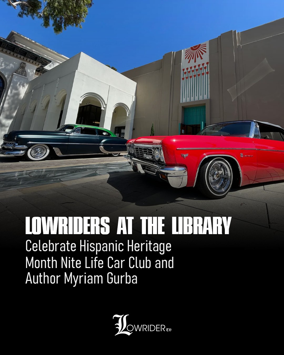 Candy-colored classics took over the Santa Barbara Public Library