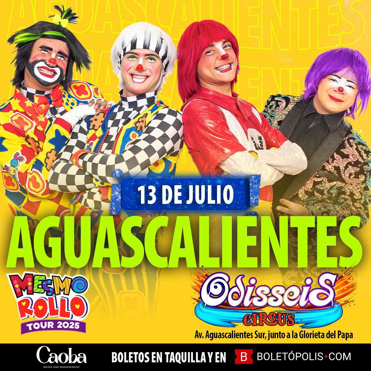 𝙔𝙍𝘼𝘿𝙄𝘼𝙈𝙊𝙎 - ‼️LLEGAN A AGUASCALIENTES ‼️ EL MESMO ROLLO TOUR 2025 @LOS ...