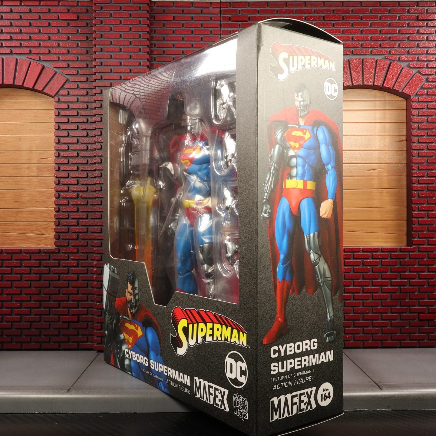 Medicom Toy Mafex No. 164 DC Comics CYBORG SUPERMAN The Return of 