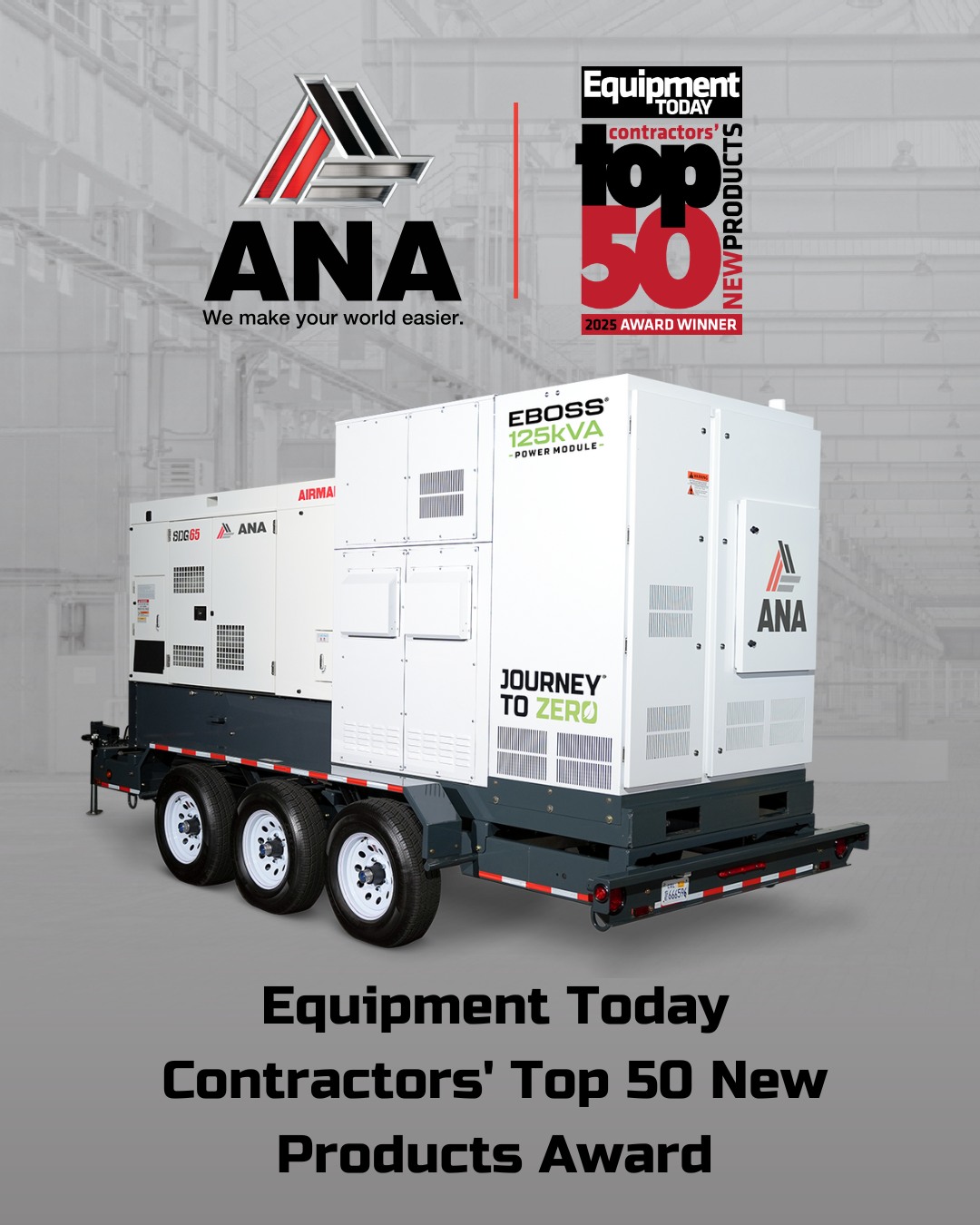 ANA, Inc. - We’re proud to share that the EBOSS® 125kVA... | Facebook