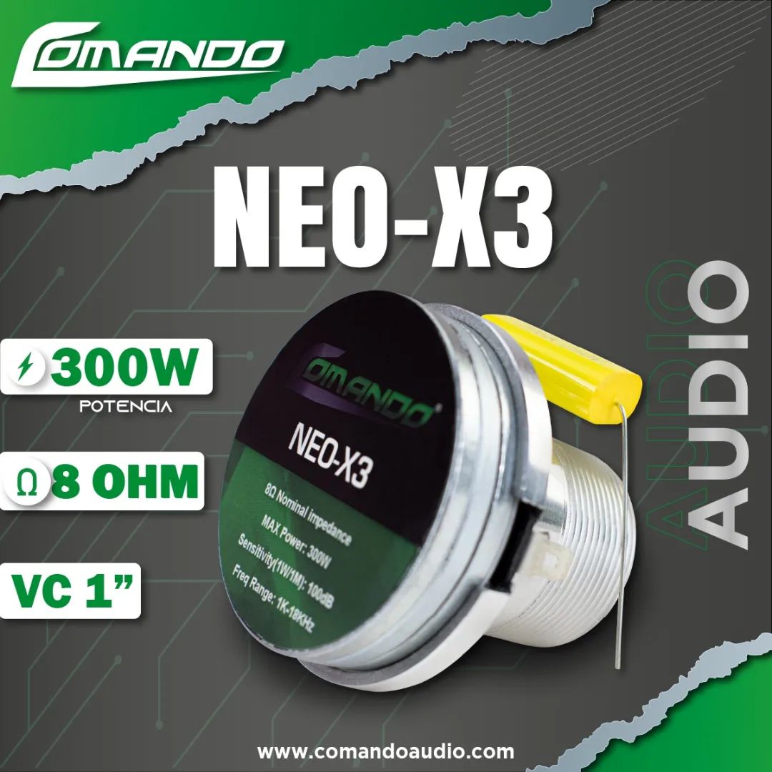 Comando Audio - NEO-X3 DRIVER 1