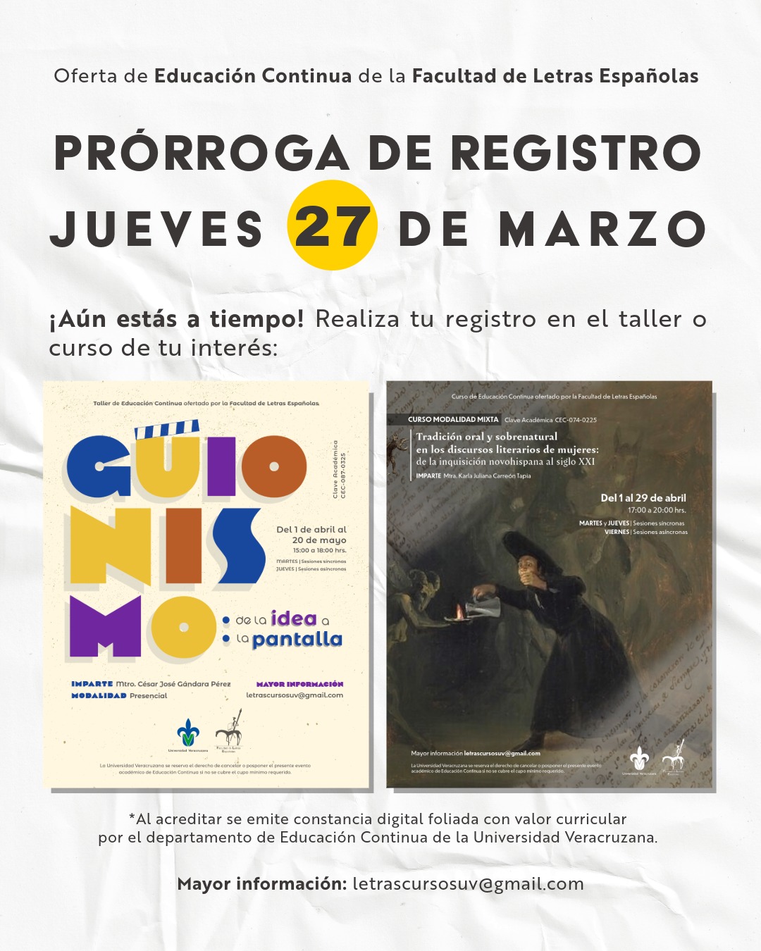 Facultad de Letras Españolas UV | Xalapa