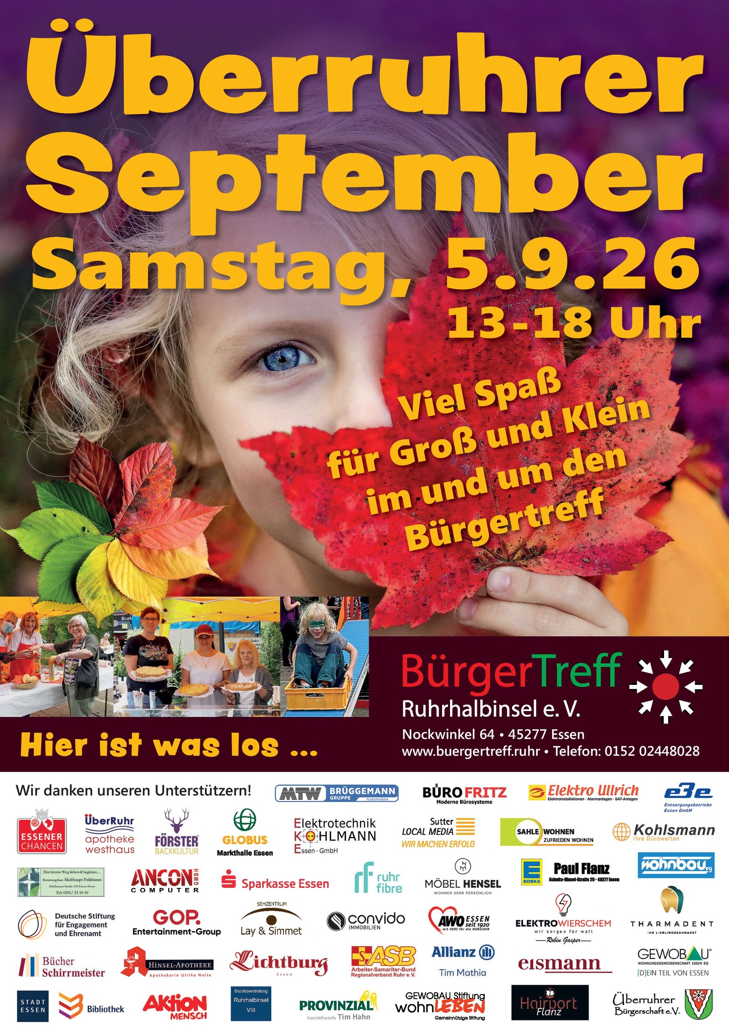Überruhrer September 2026 – Familienfest für Groß und Klein