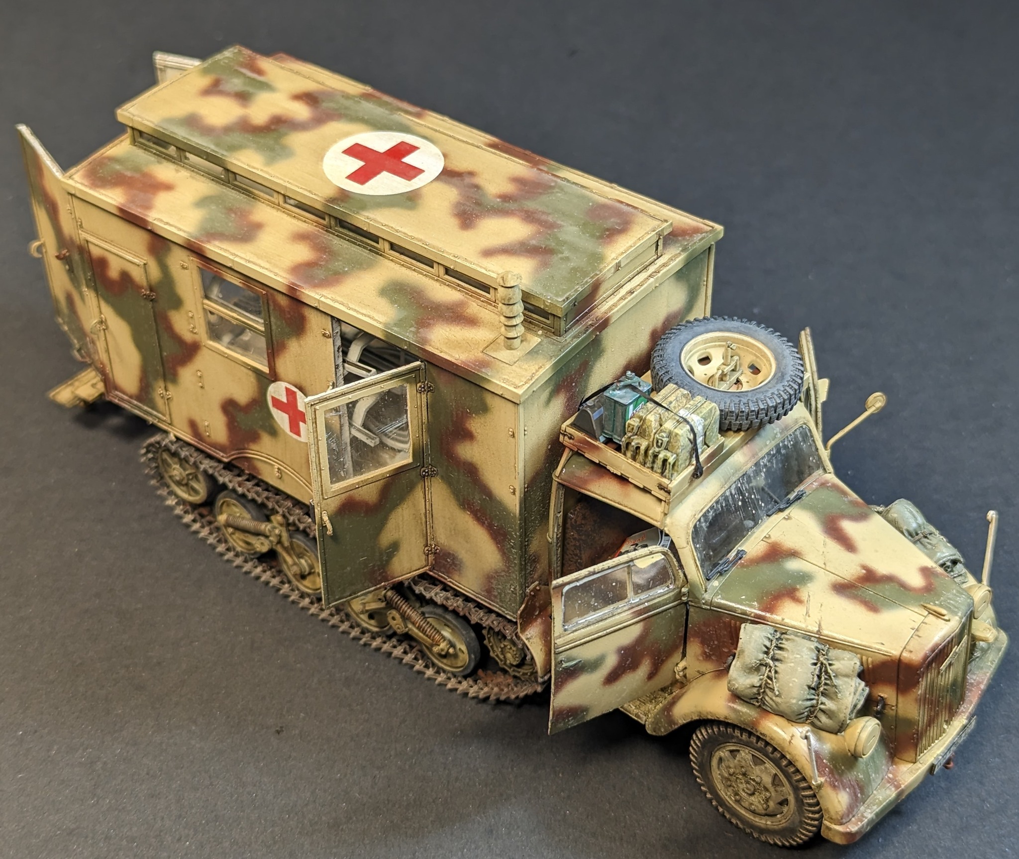Dragon Sd. Kfz. 3 Opel Maultier Ambulance completed for upcoming