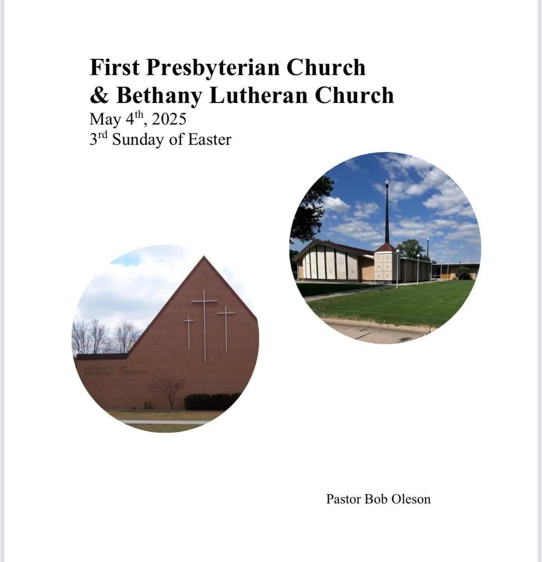 May 4th, 2025 -we meet at... - Bethany Lutheran Church | Facebook