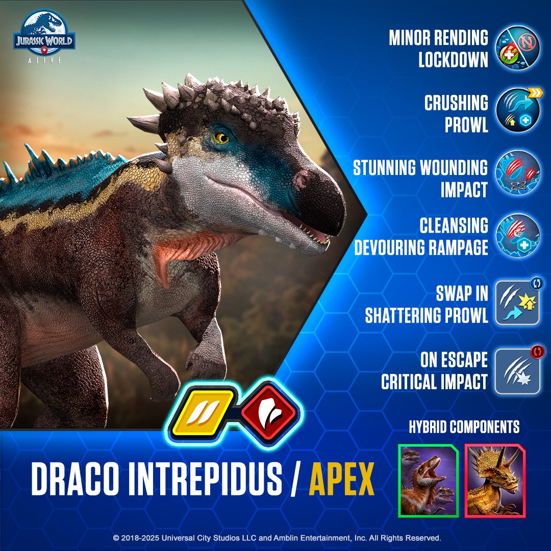 Jurassic - 🦖 A new dinosaur has been discovered in Jurassic World Alive ...
