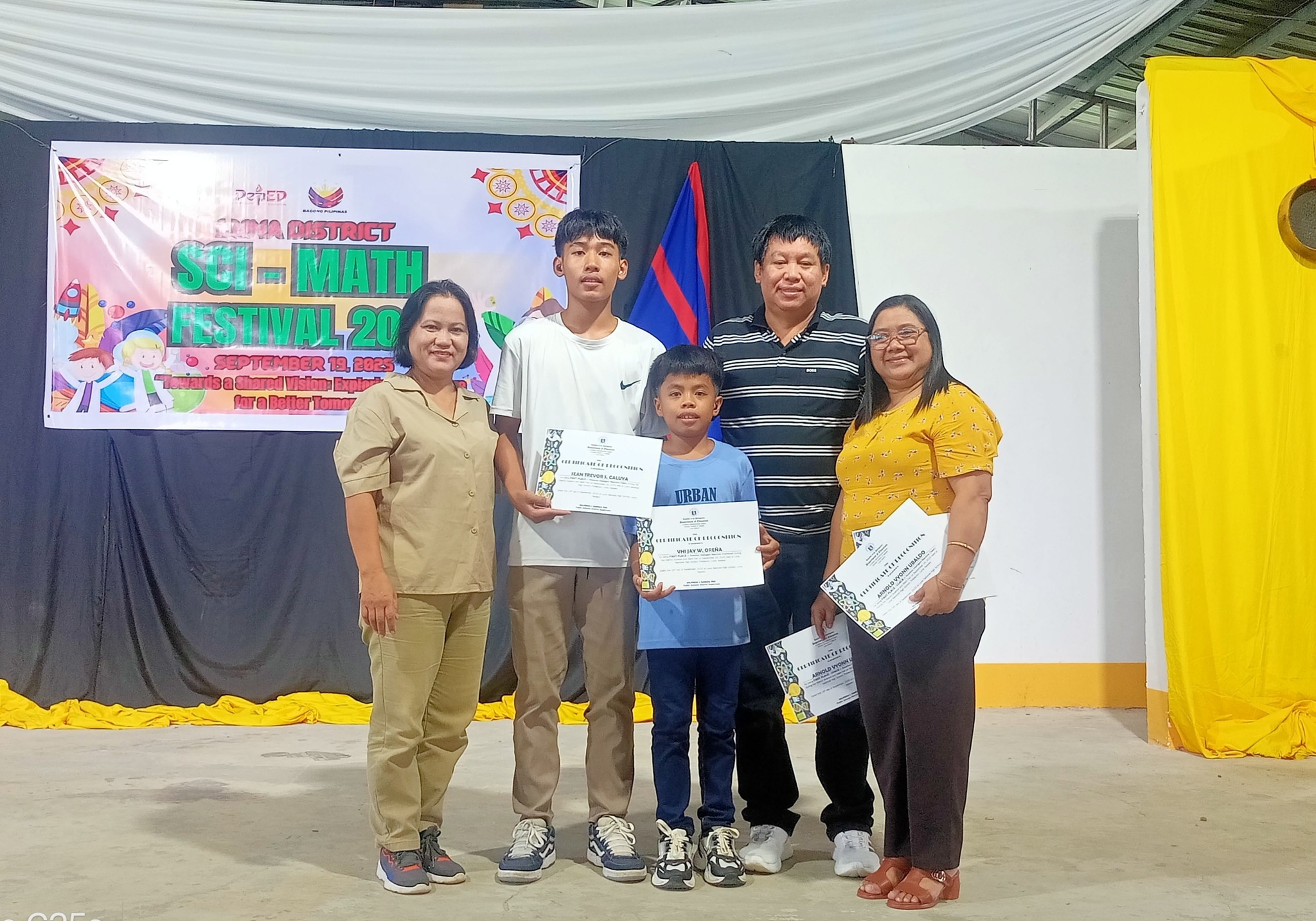 DepEd - District Science and Math Fair Sept. 19, 2025 On-the-Spot ...