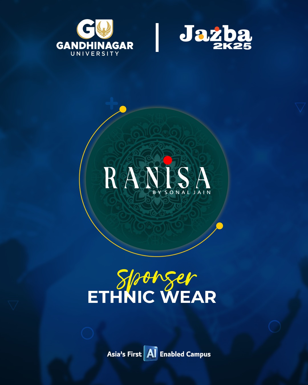 Gandhinagar - Tradition Meets Style at JAZBA 2K25! We’re excited to ...