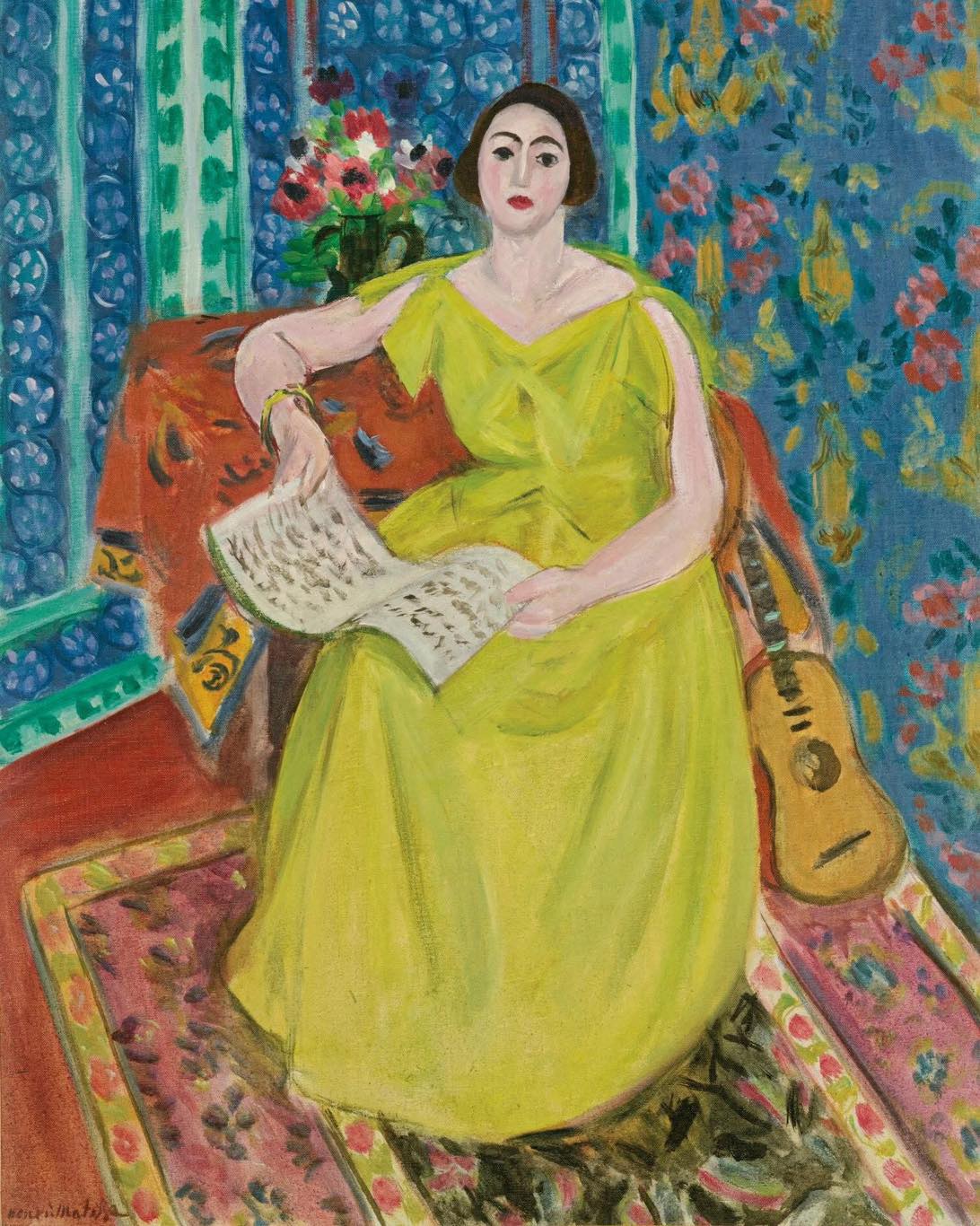 Henri Matisse La Femme en jaune, 1923