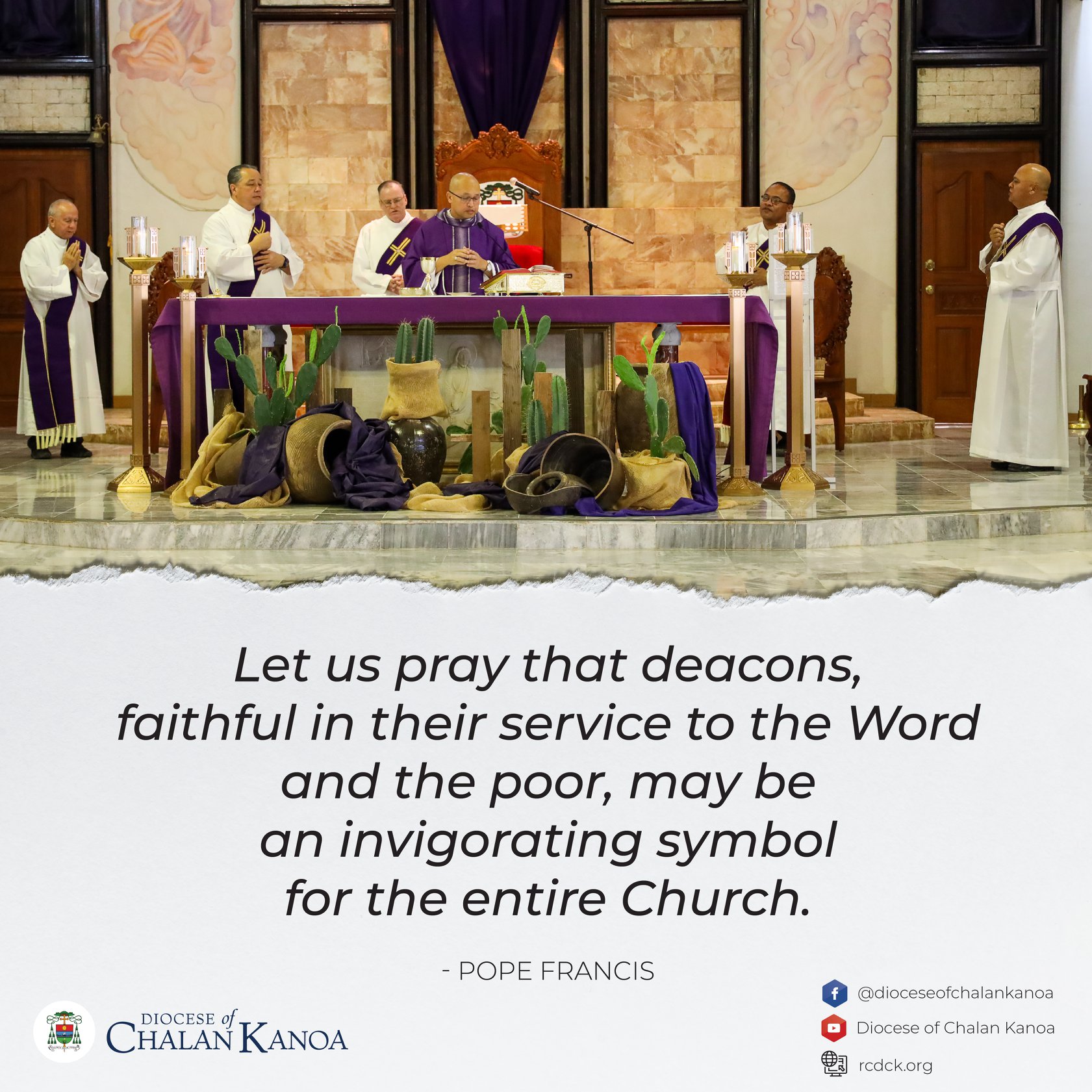 Deacons are not second-level... - Diocese of Chalan Kanoa | Facebook