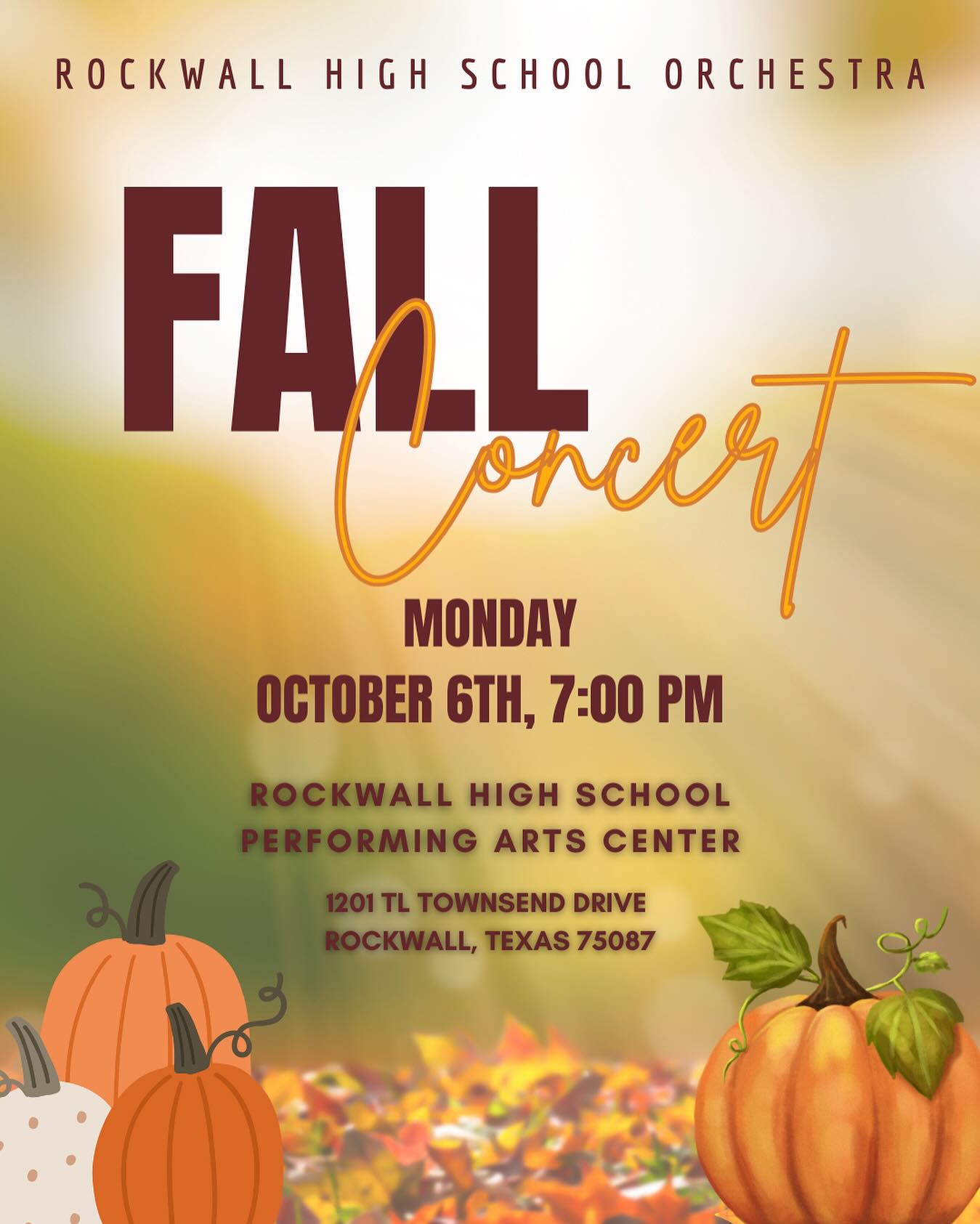 Rockwall High School... - Rockwall High School Orchestras