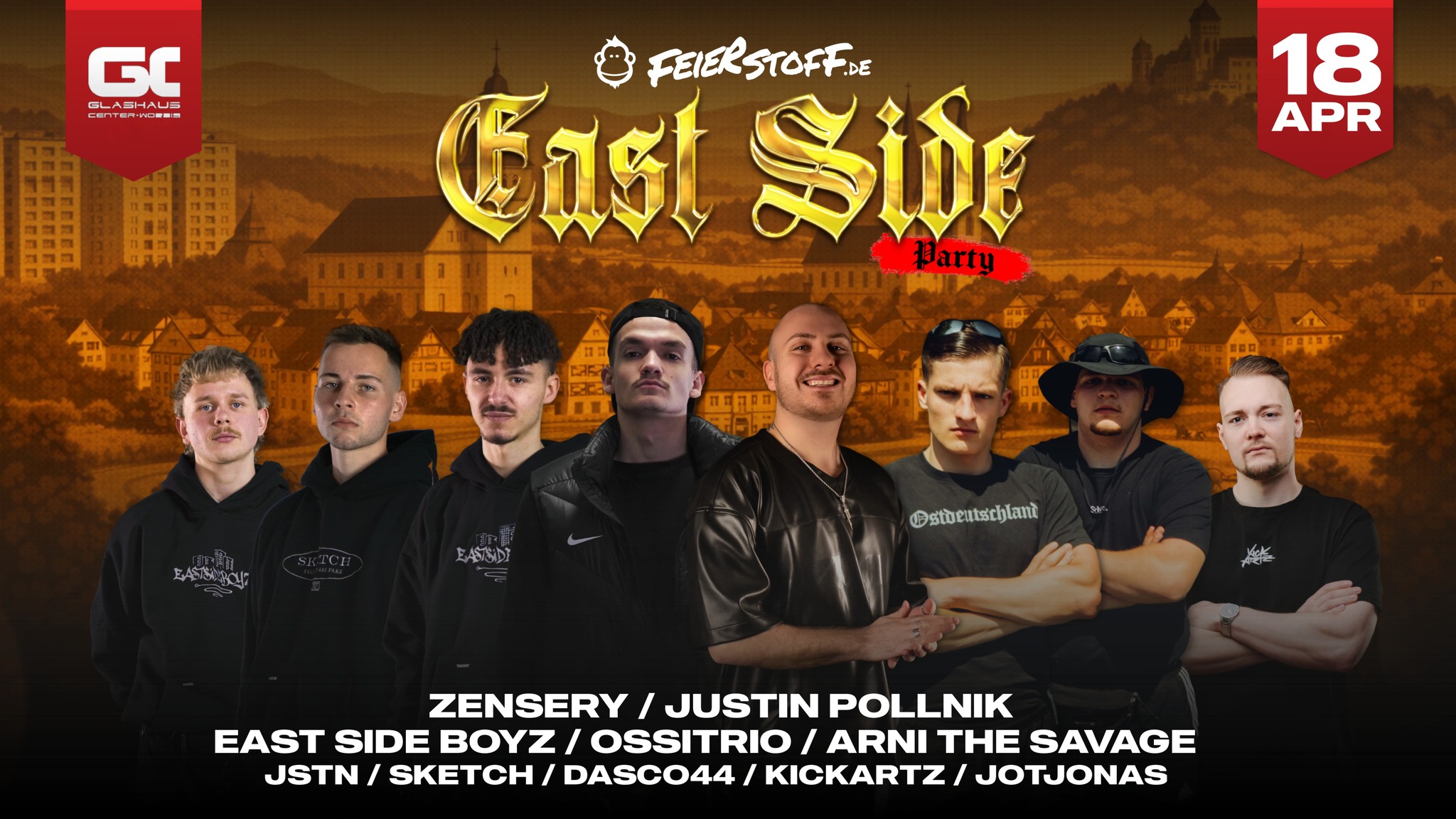EAST SIDE PARTY - Der Osten eskaliert in Worbis | Lokimitdermaske ...