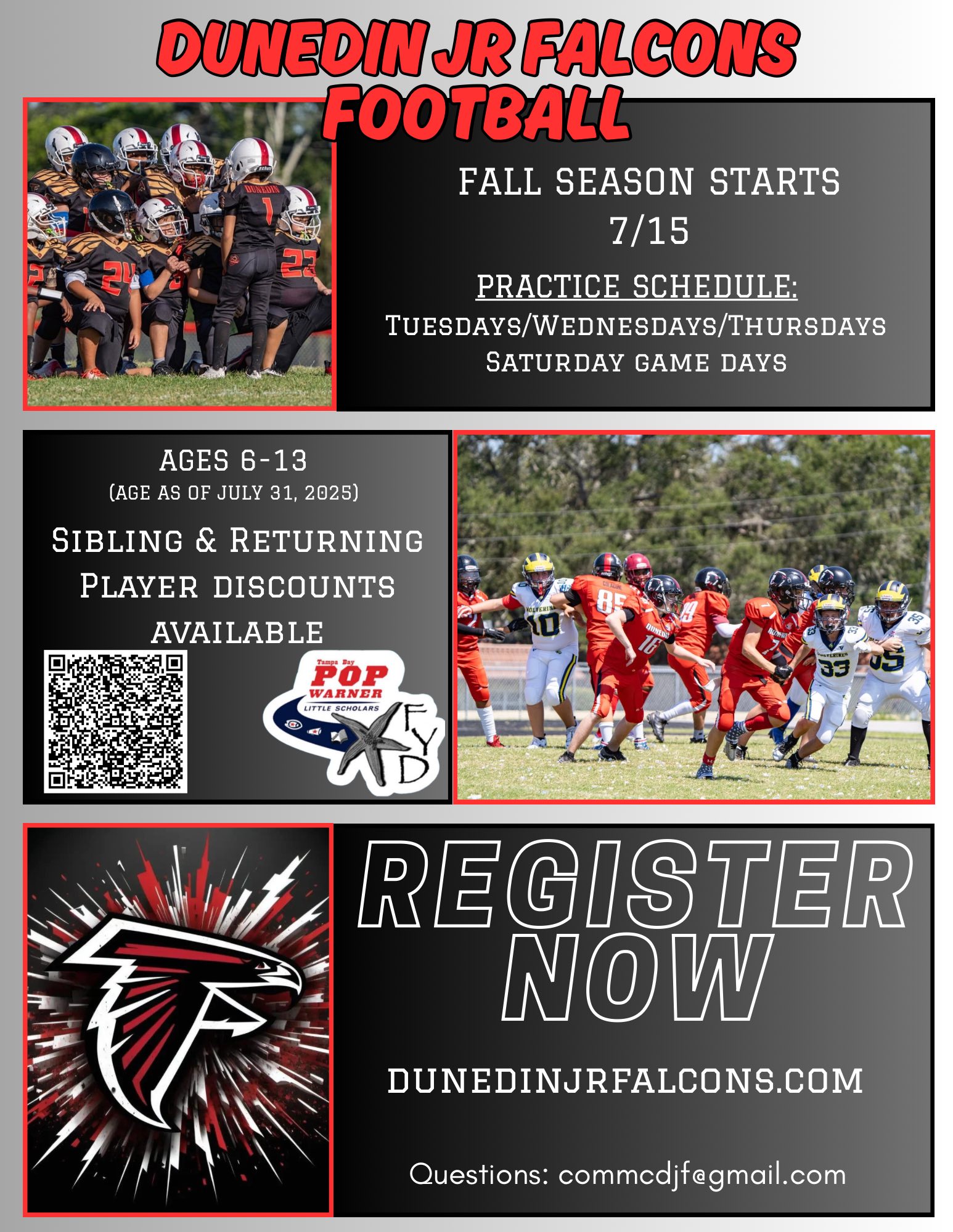 Dunedin Jr Falcons | Dunedin FL