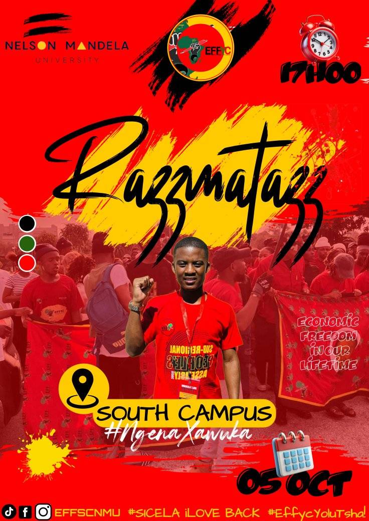 EFFYC - ♦️RAZZMATAZZ ♦️ Revolutionary greetings Students of Mandela The ...