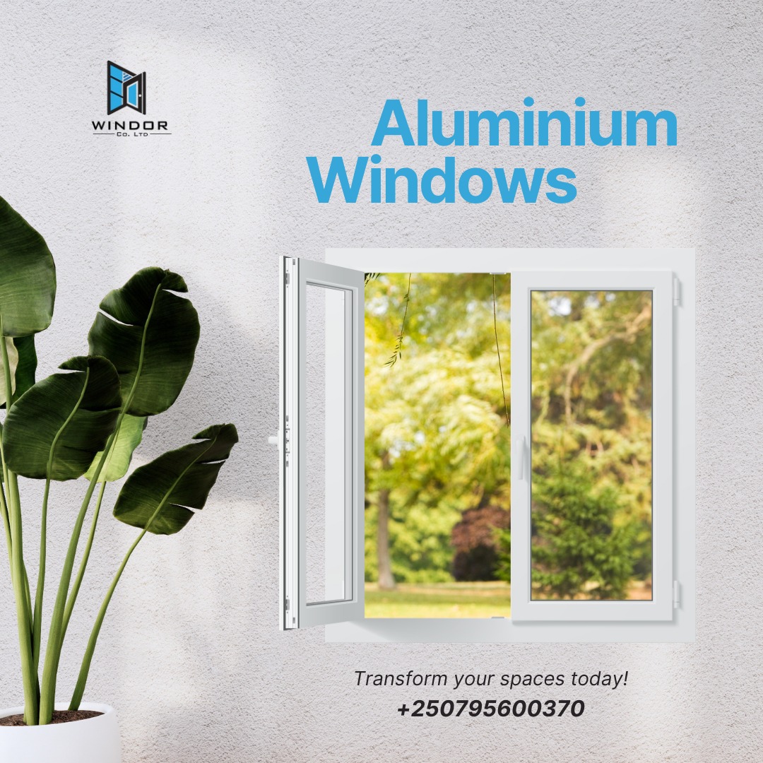 Windor I Aluminum Doors, Windows & Partitions | Kigali