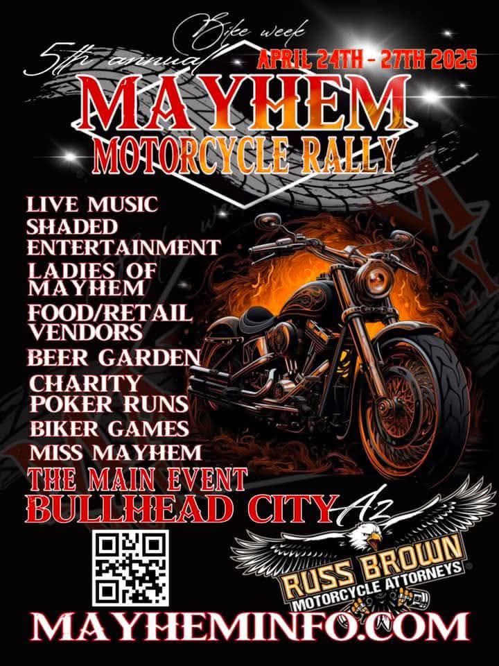 Ivmoto - Mayhem Motorcycle Rally April 24th -27th... | Facebook