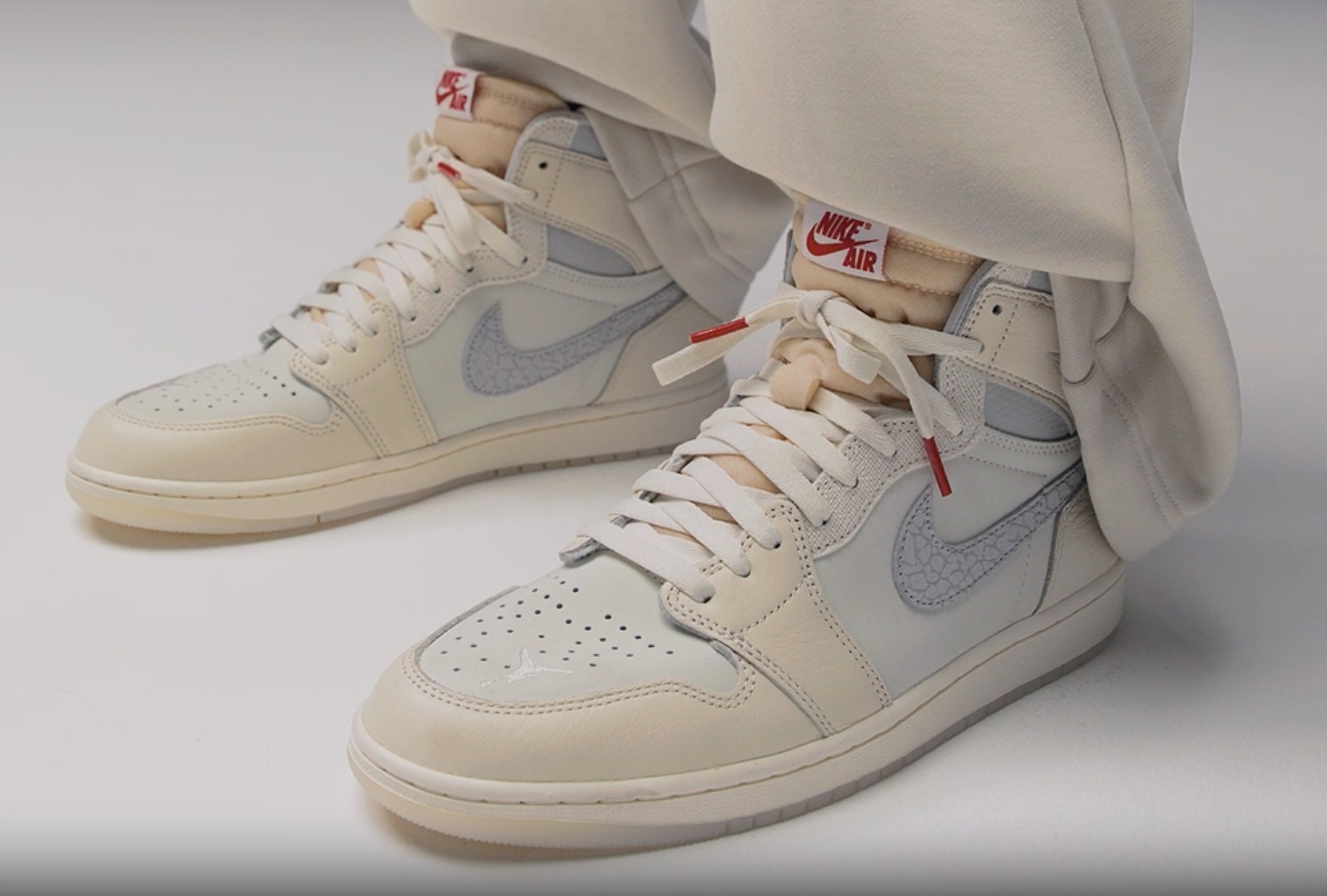 Official Look: Air Jordan 1 High OG “Sail/University Red