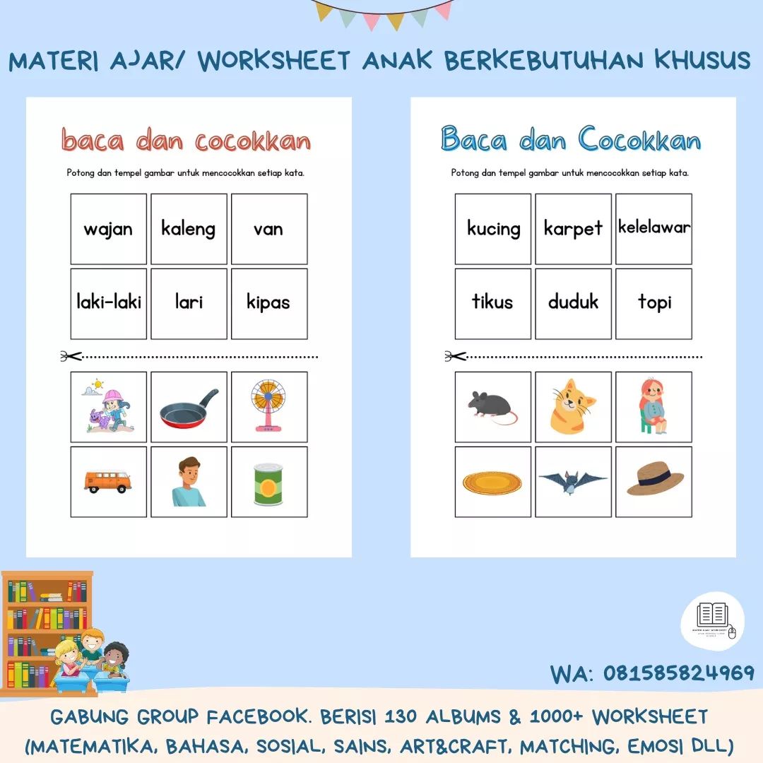 Worksheet... - Materi Ajar/ Worksheet Anak Berkebutuhan Khusus
