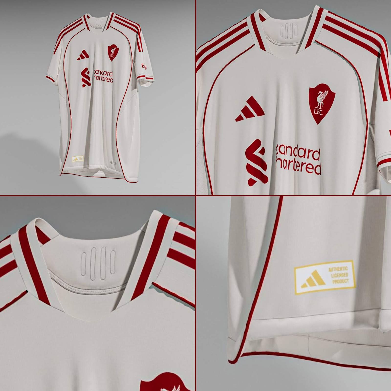 Liverpool FC 25/26 Home and Away kits leaks. 😍🤩👀