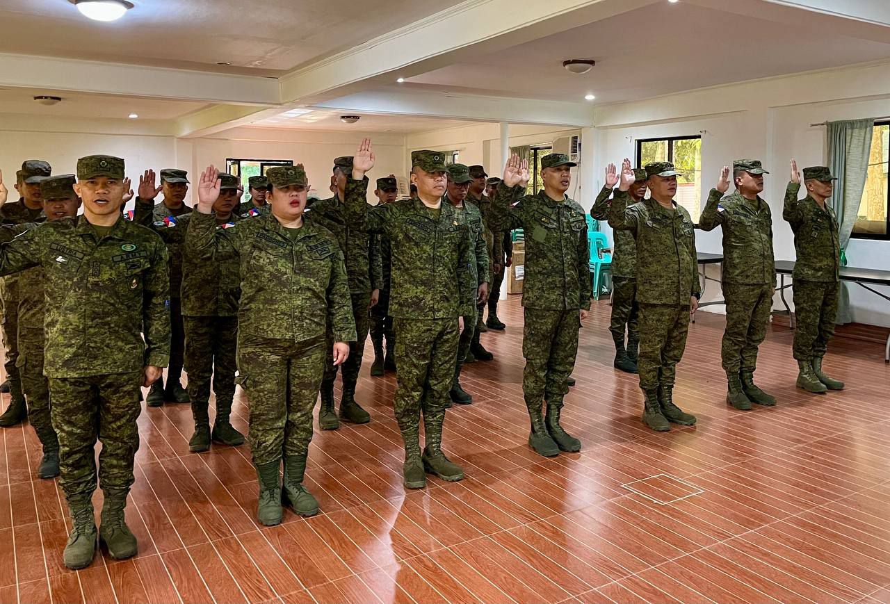 𝐈𝐍 𝐏𝐇𝐎𝐓𝐎𝐒 | The 6th Regional Community Defense Group, RESCOM, PA led by ...