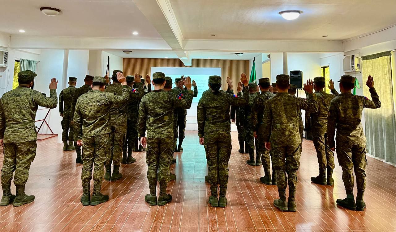 𝐈𝐍 𝐏𝐇𝐎𝐓𝐎𝐒 | The 6th Regional Community Defense Group, RESCOM, PA led by ...