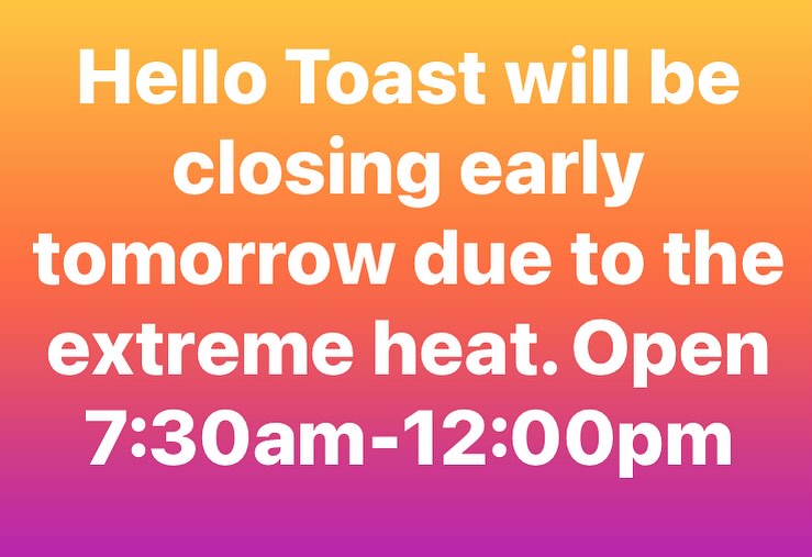 Hello Toast | Kamloops BC