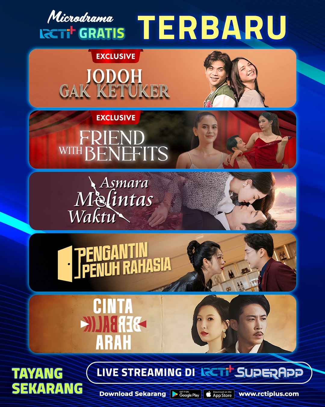 RCTIplus - Microdrama Terbaru di RCTI+ SuperApp siap bikin ketagihan ...