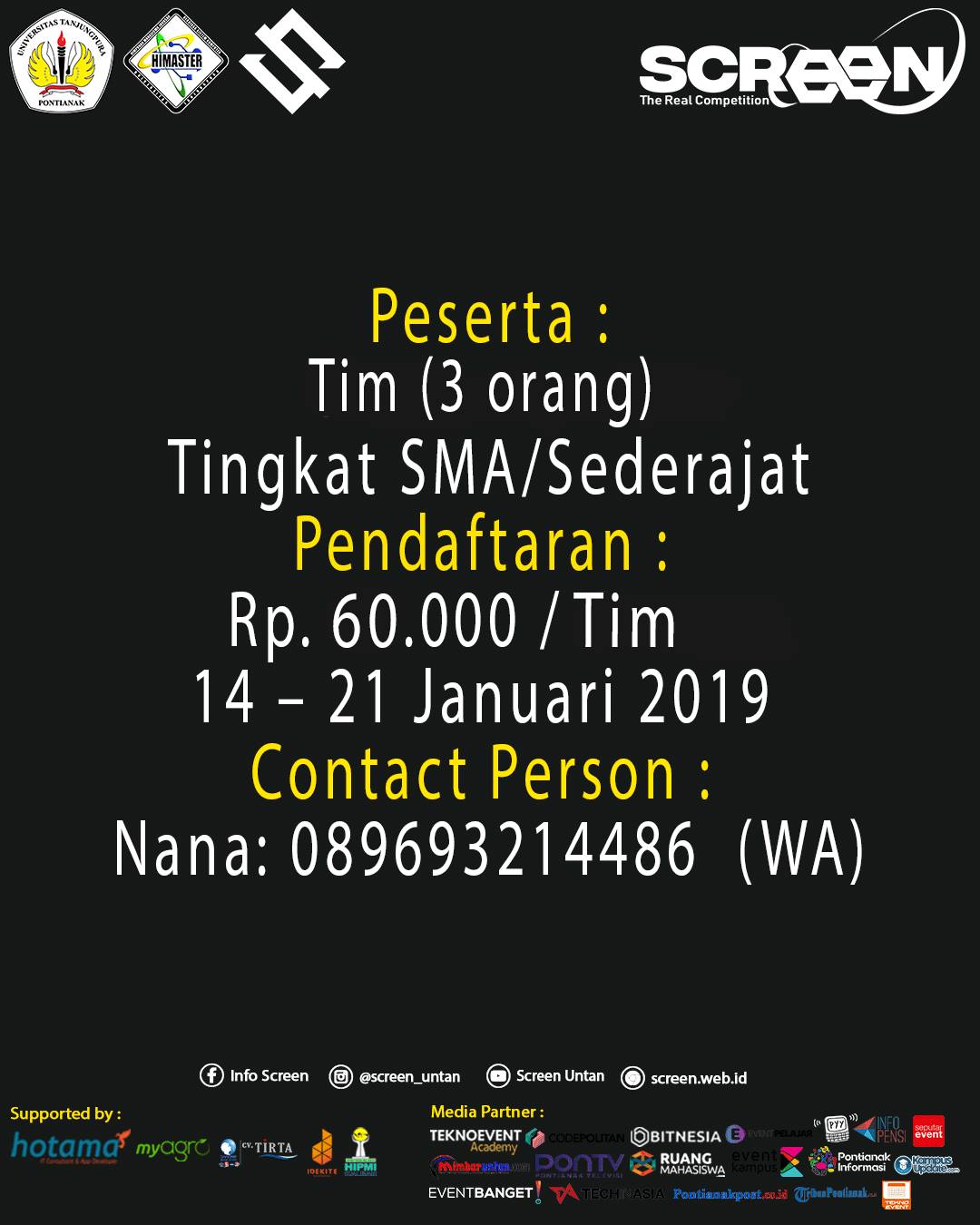 Info Screen - Info_Screen [Olimpiade Komputer]... | Facebook