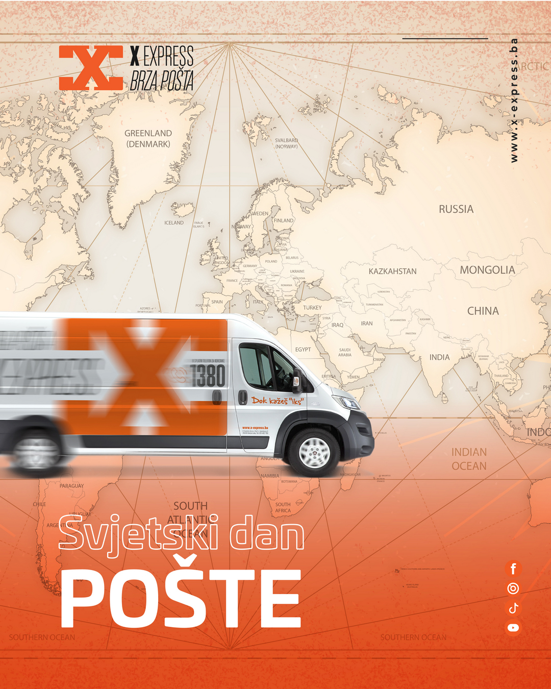 X express - Od rukom pisanih pisama do dostave na klik, pošta je uvijek ...