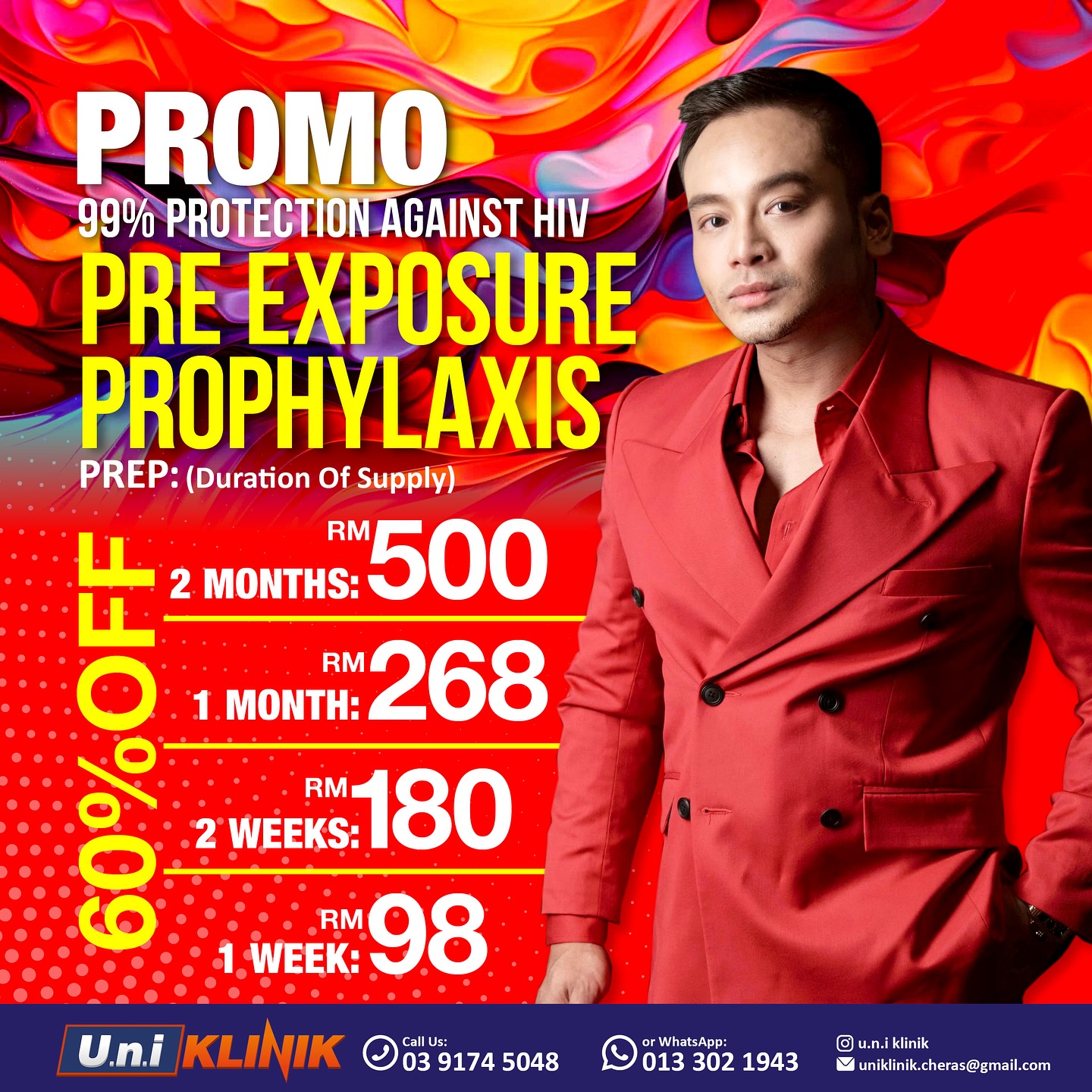U.n.i - PPE EXPOSURE PROPHYLAXIS (PREP) medication is on PROMO - RAMAI ...