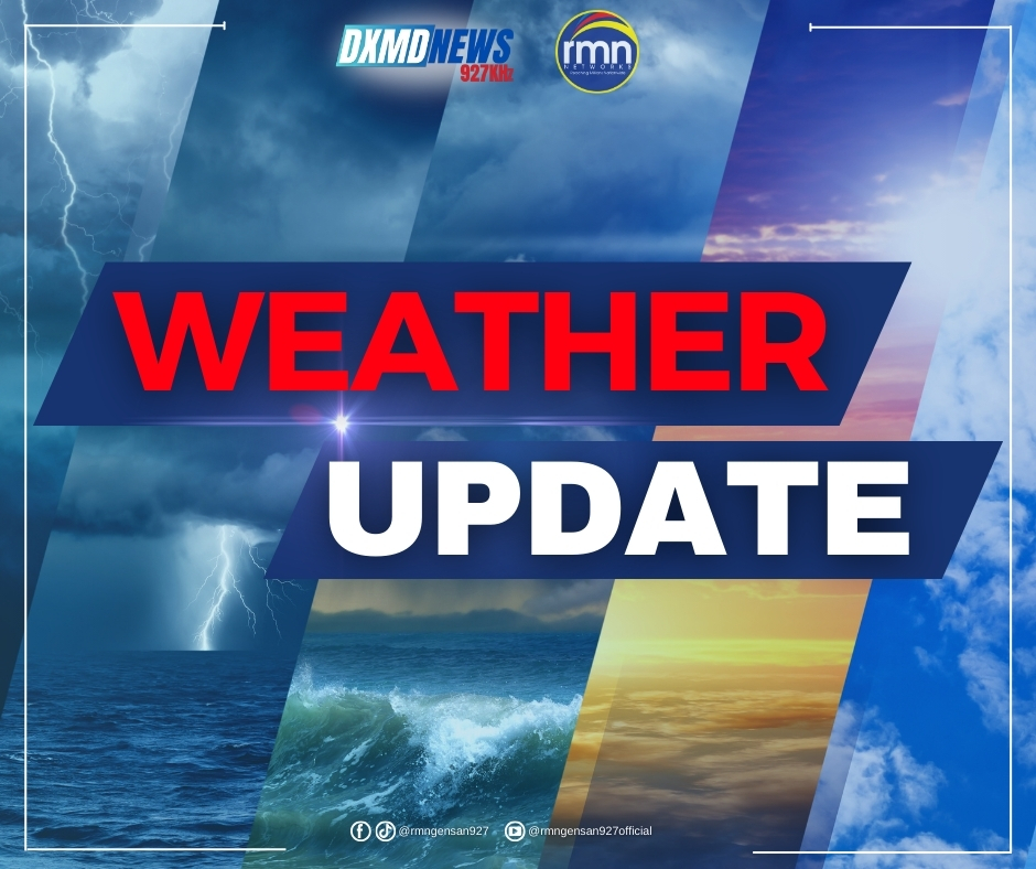 RMN - #WeatherUpdate | Ang low-pressure area (LPA) sa Northern Luzon ...