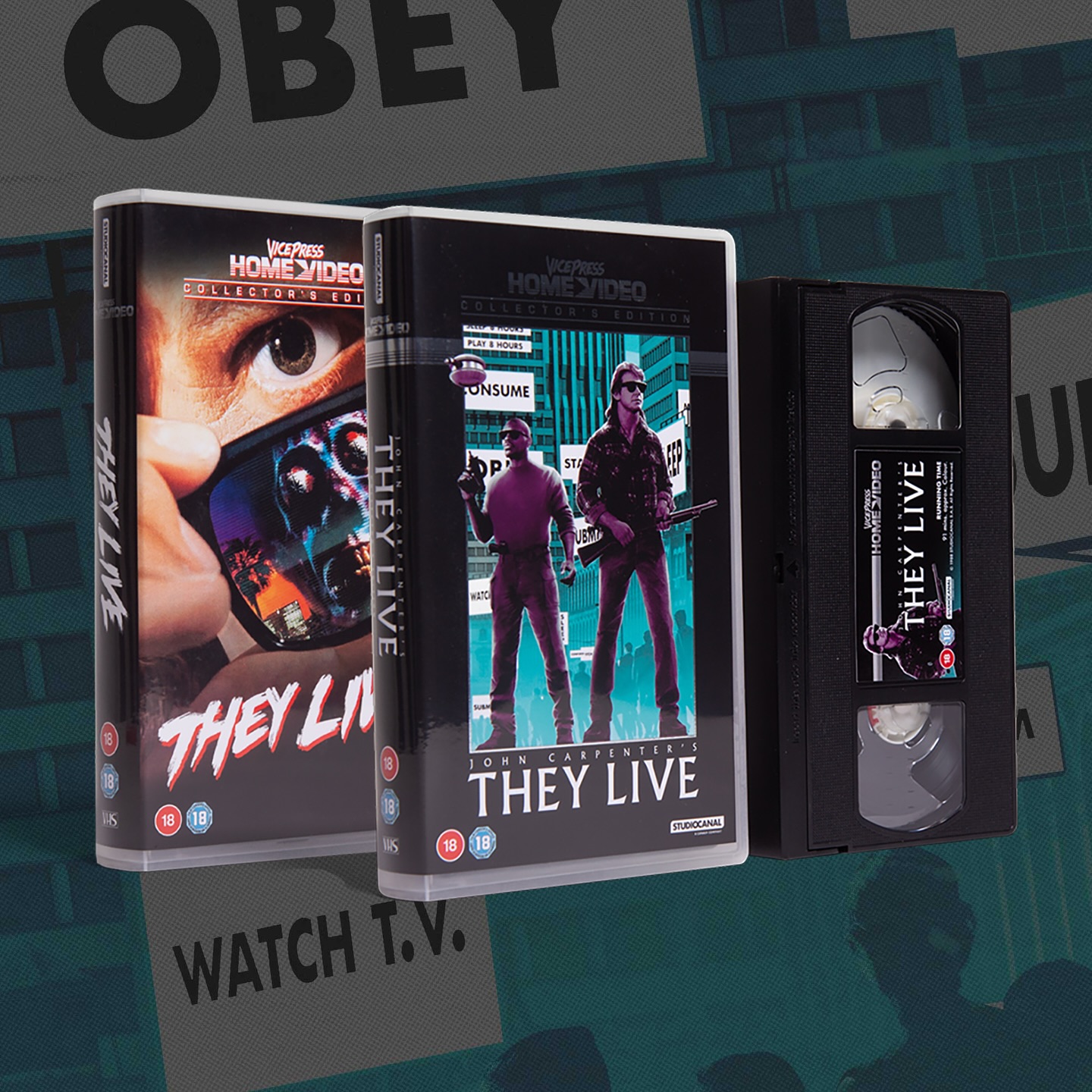Obey. Consume. Pre-order This. The VHS revolution continues with