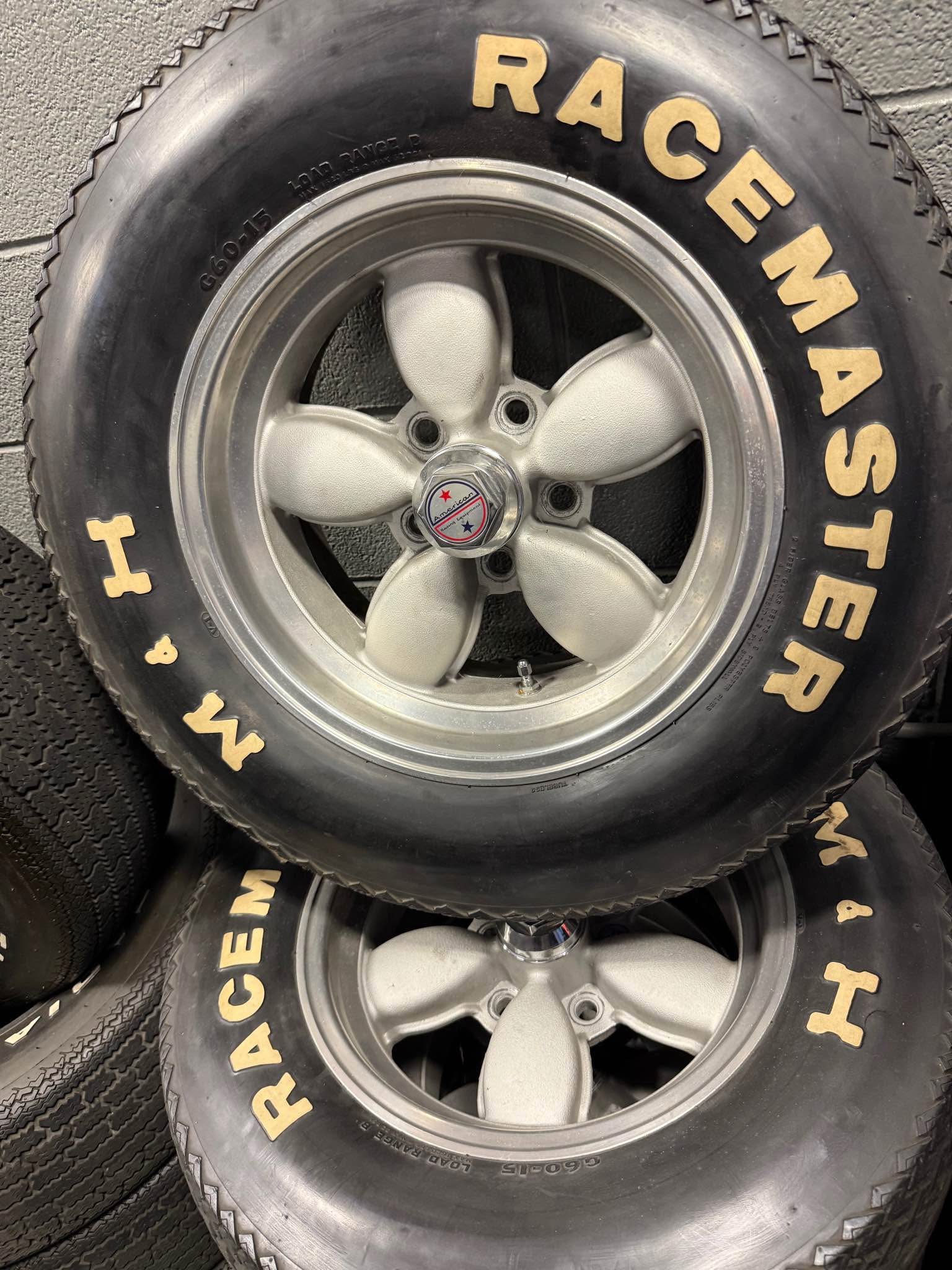 15” American racing daisy wheels with racemaster tires Chevy bolt ...