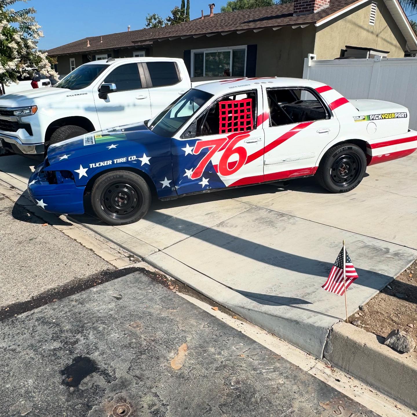 Tucker - Tucker Tires very own Rider – the King of Crown Vic Racing ...