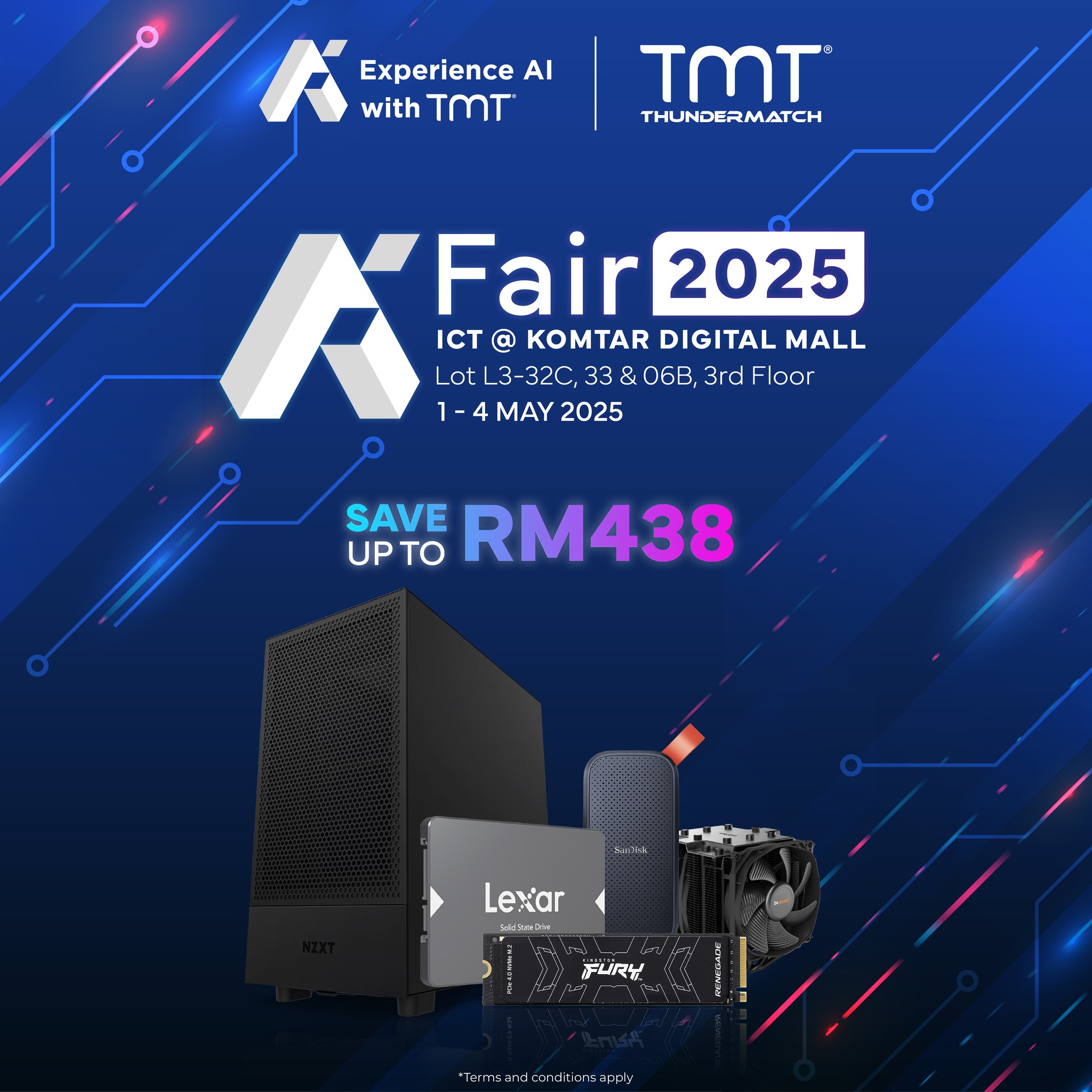 TMT - Ready to build your dream rig? 🖥️ Get up to RM438... | Facebook