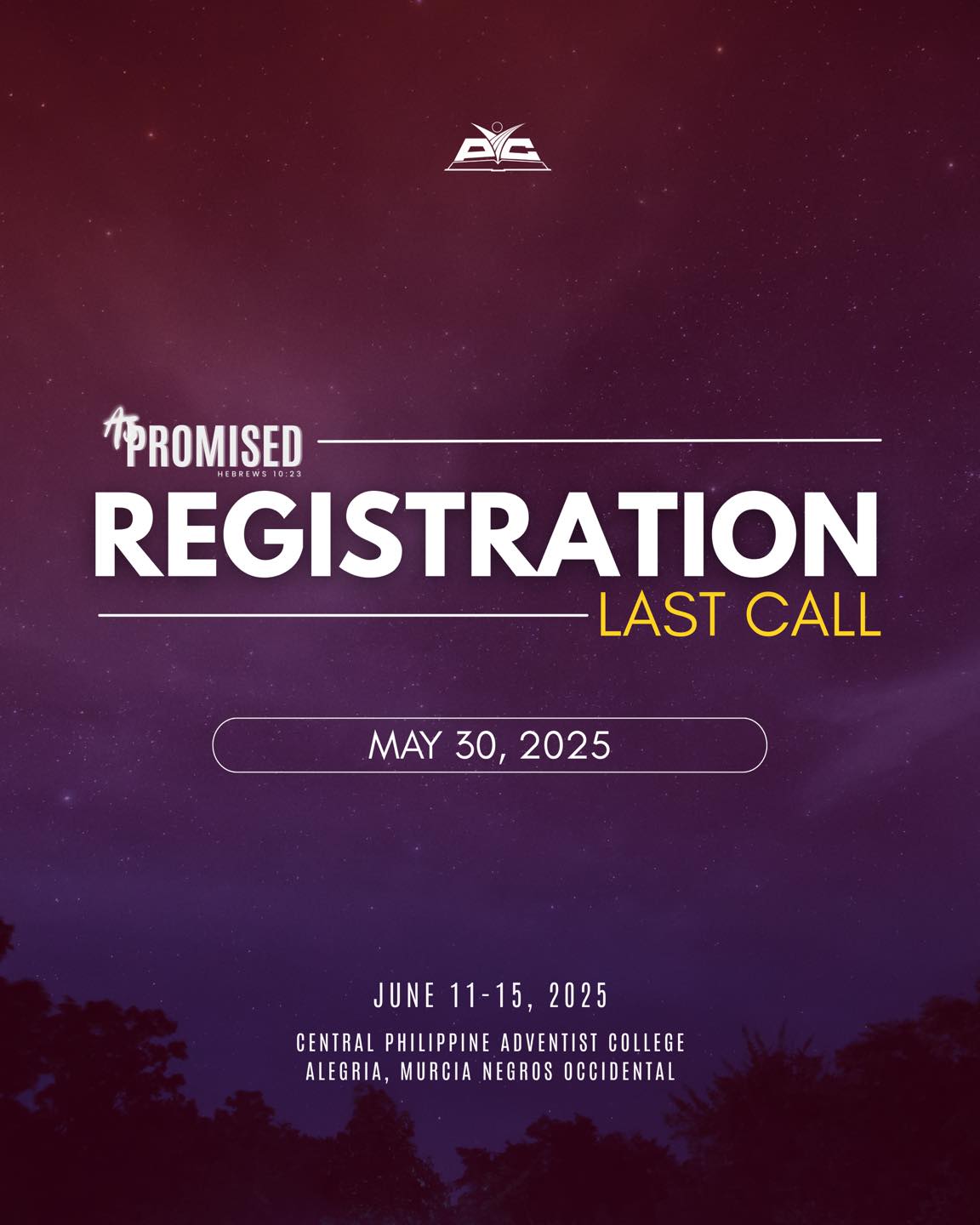 Philippine - Final call! 🚨 Registration ends on friday! 📍Registration ...